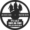Peaky blinders clock - DXF CNC dxf for Plasma Laser Waterjet Plotter Router Cut Ready Vector CNC file